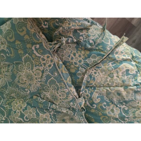 Pottery Barn Paisley Emma Full Queen Quilted Comforter 2 Standard Shams - Picture 8 of 12